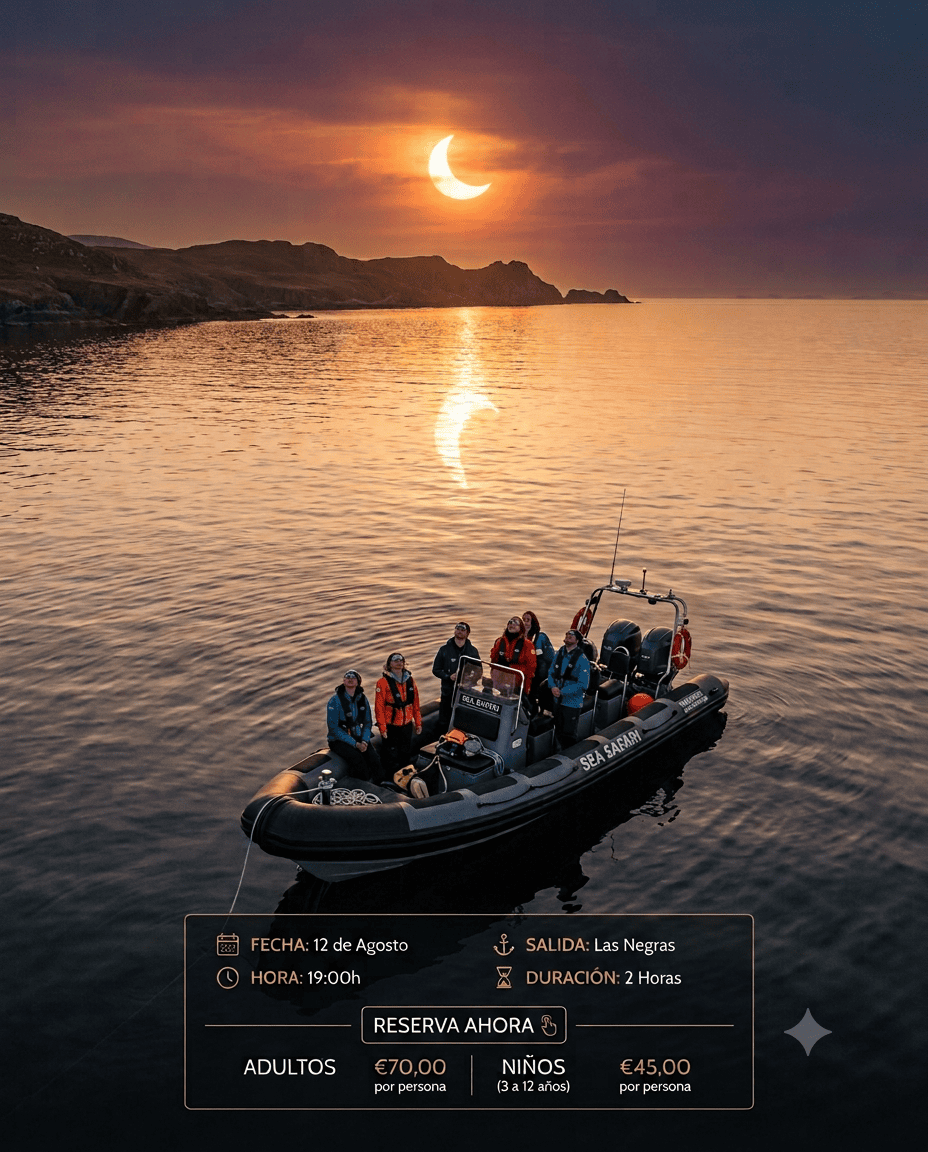 eclipse en barco almeria cabo de gata